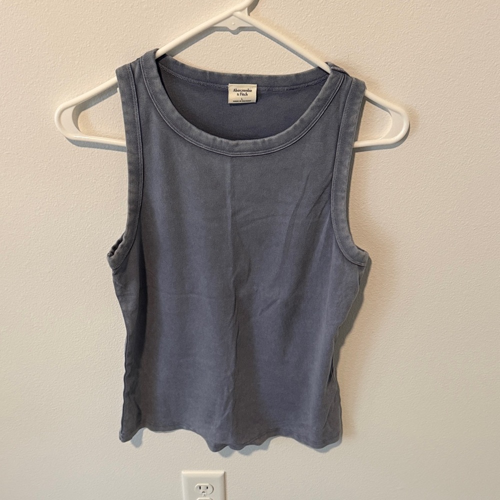Abercrombie & Fitch Vintage Slate Blue Tank